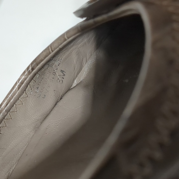 Tory Burch Reva Ballet Flat  Taupe women's shoes dize 8 - Picture 7 of 8